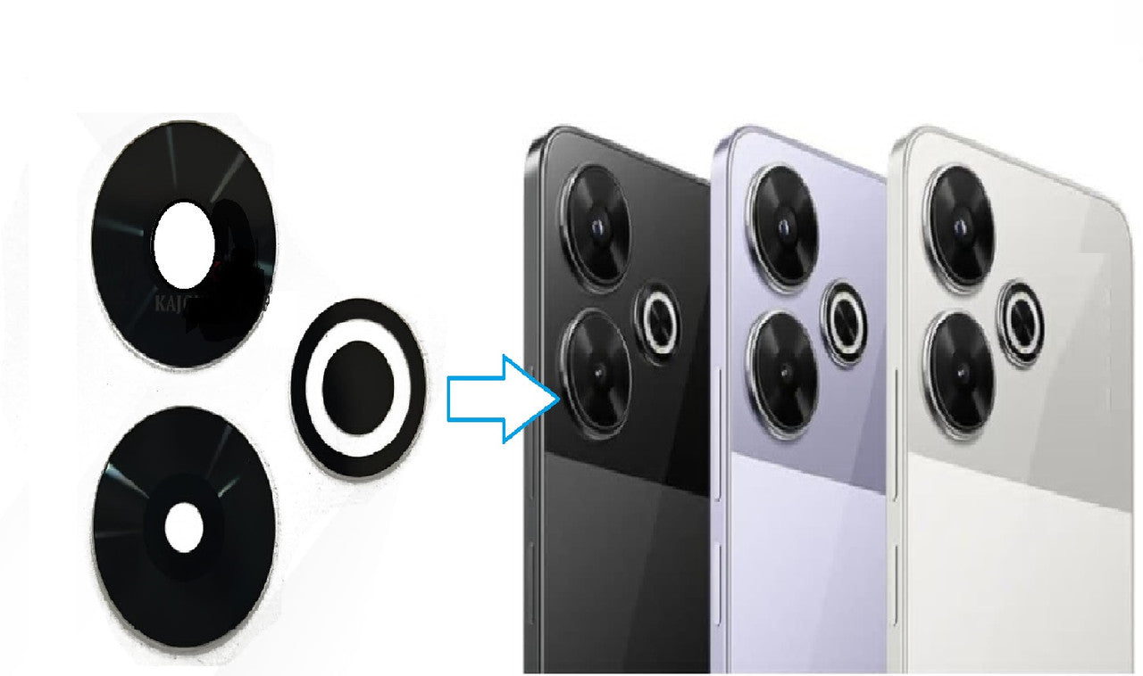 Poco M6 4G Camera Glass Lens  Poco M6 4G Camera Glass Lens